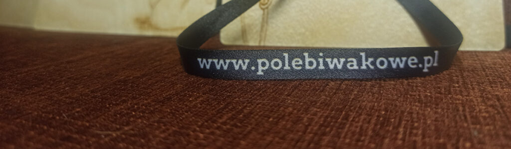 Numerki na namioty - Pole biwakowe w Elganowie